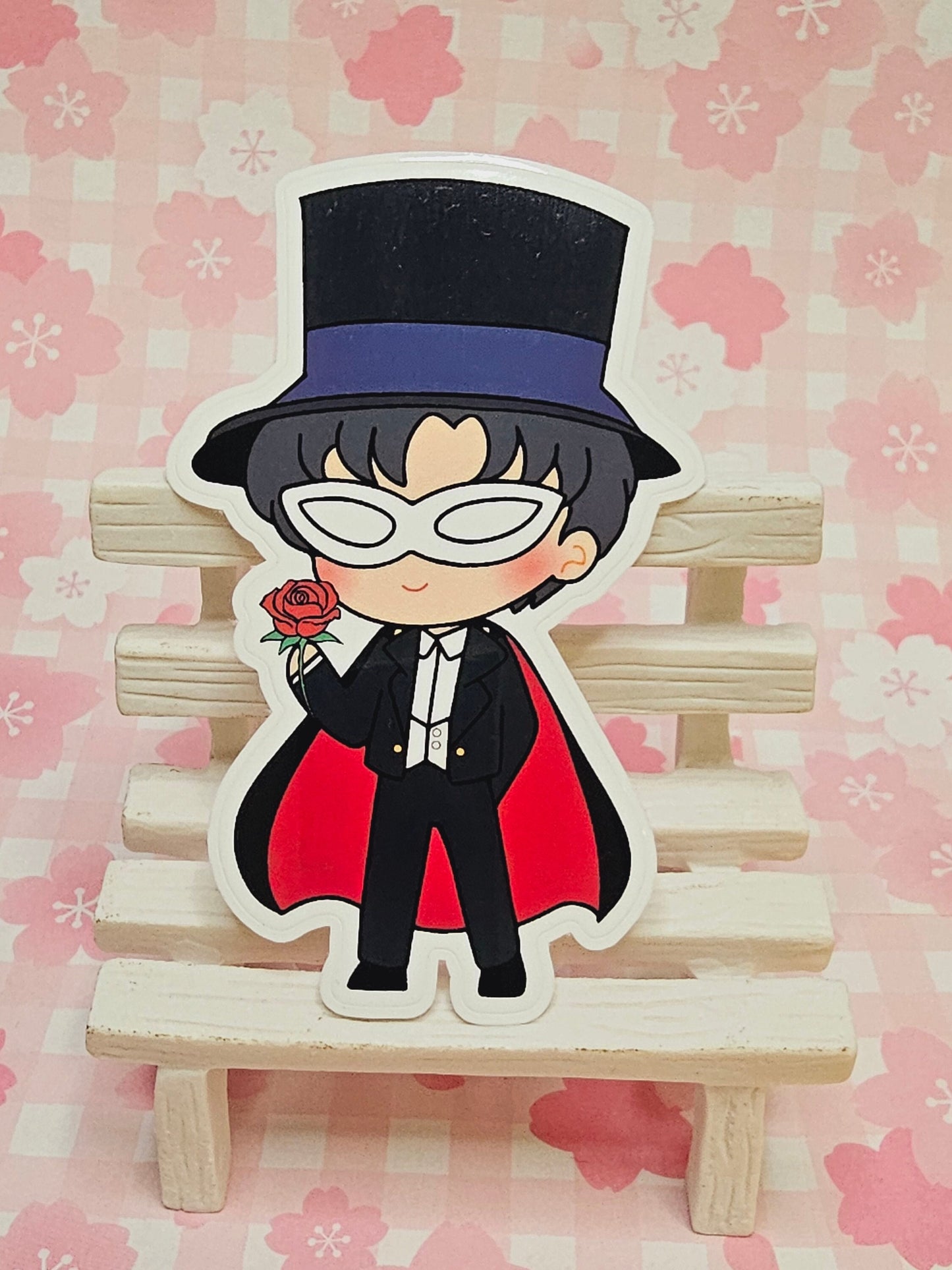 Tuxedo Kamen Mamoru Chiba Die-Cut Sticker