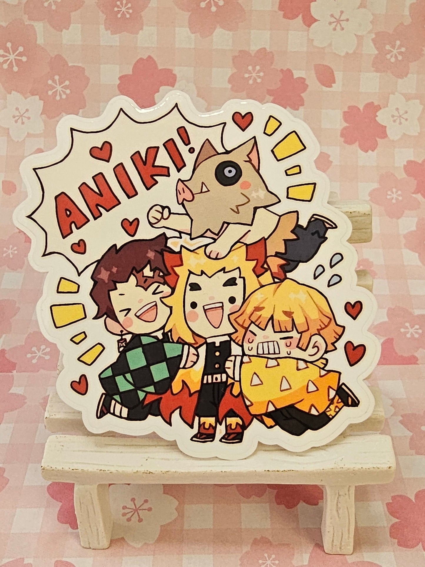 Aniki Die-Cut Sticker